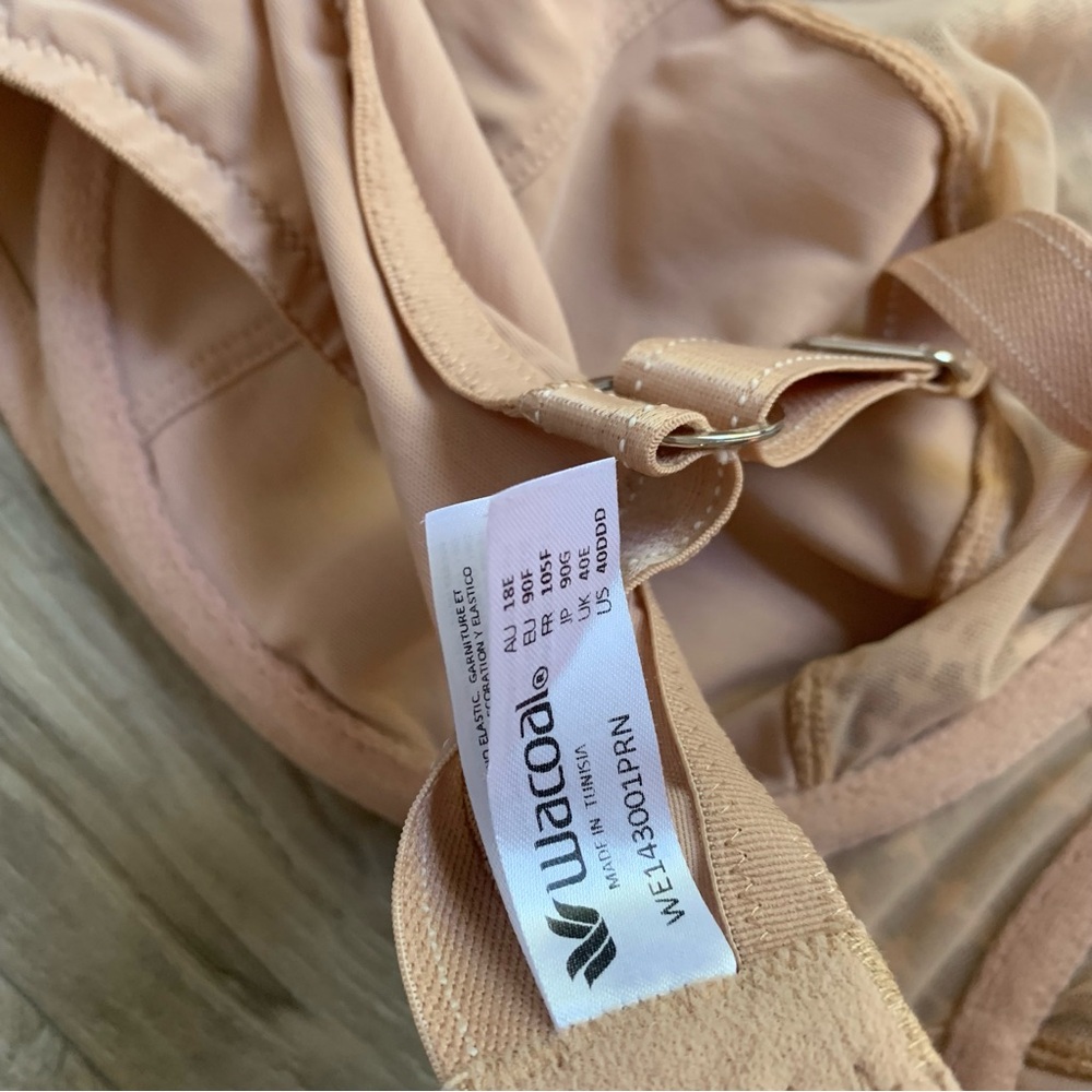 Wacoal Respect Praline Nude Full Coverage Underwire Bra 143001 - Picture 7 of 12